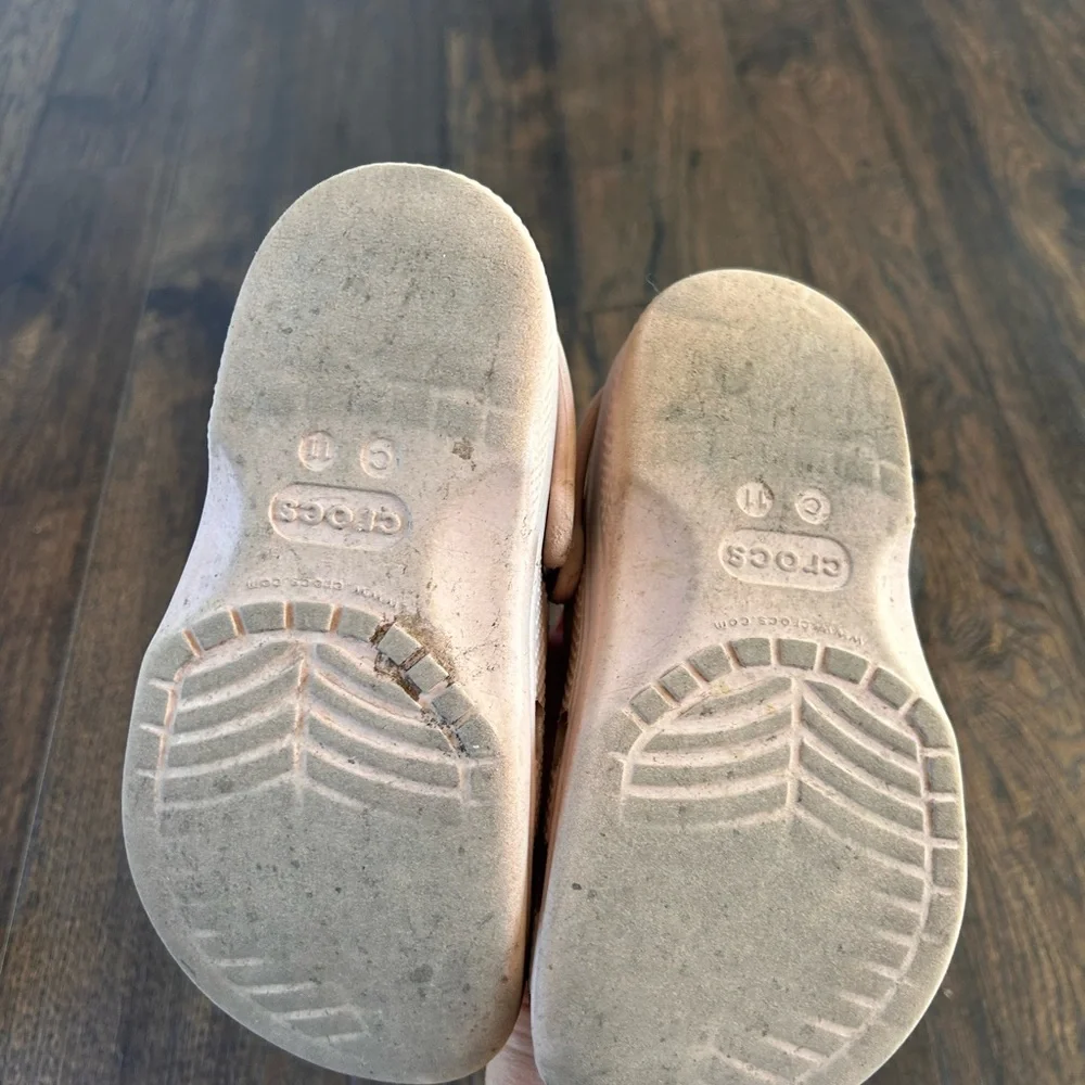 CROCS Kids Light Pink Shoes